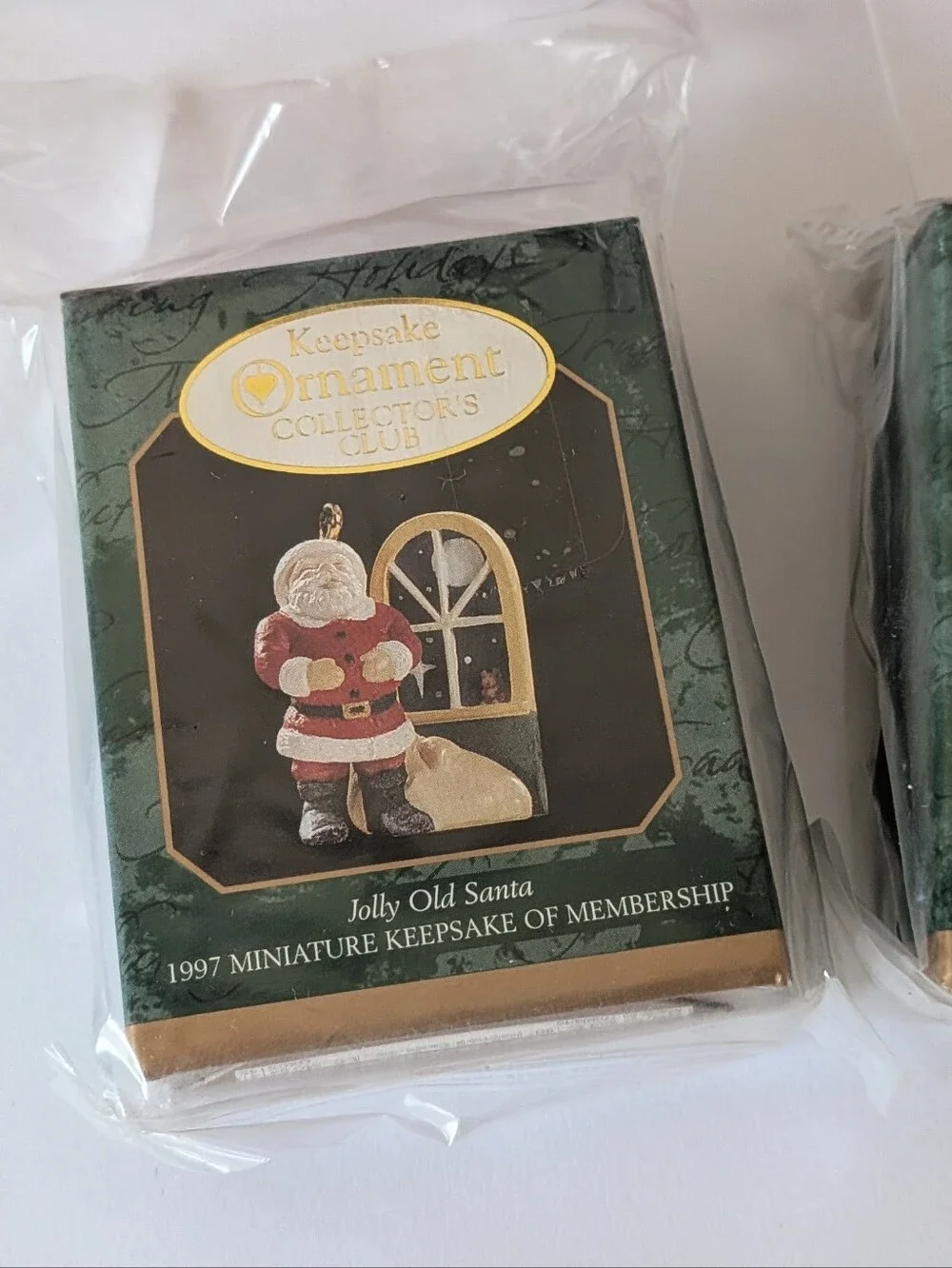 Hallmark Keepsake Collectors Club Ornament Set 4 The Night Before Christmas 1997